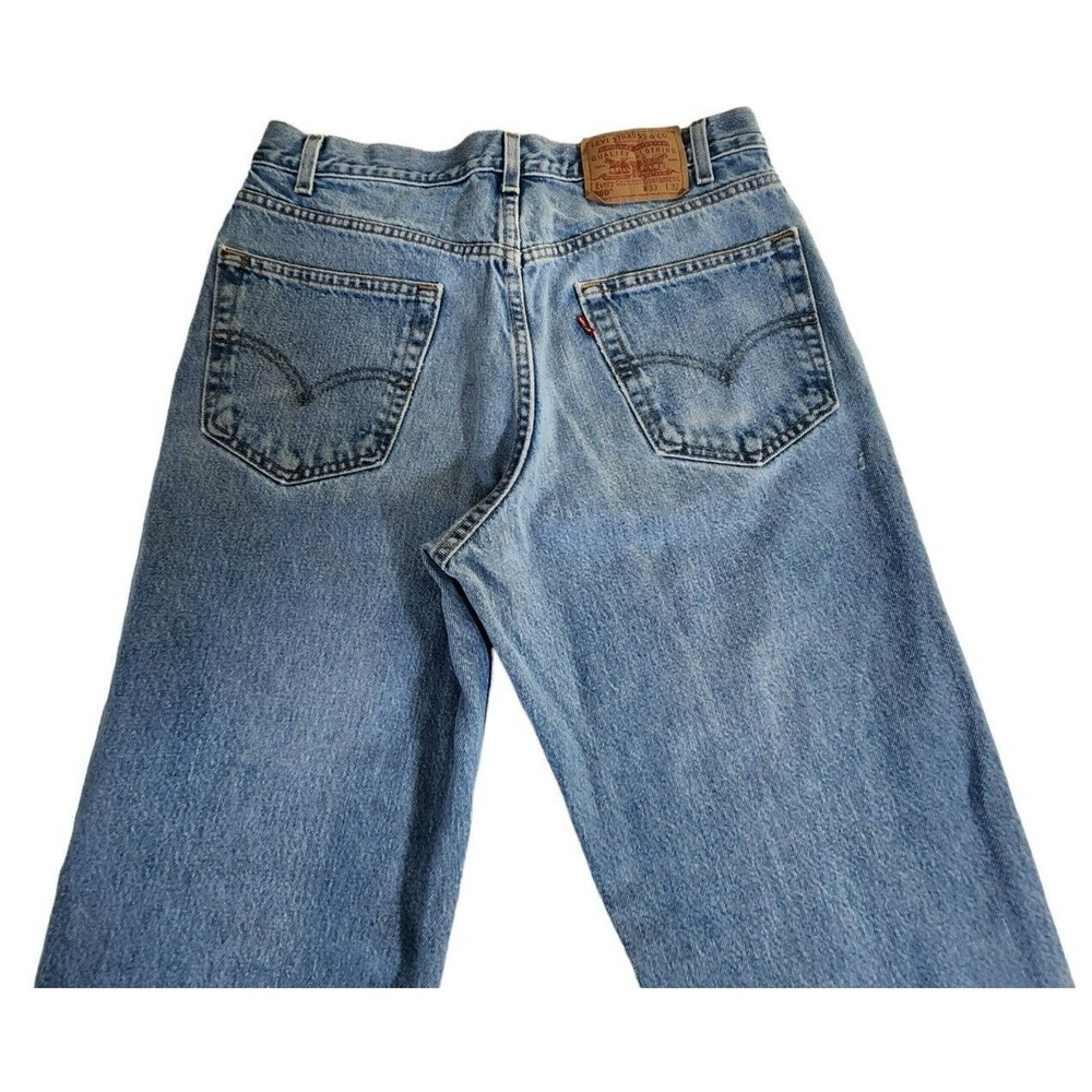 VTG Levi's 550 Relaxed Fit Jeans Men's 33x32* (Fits 32x31) Blue Baggy Denim Y2K - Picture 7 of 14